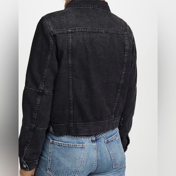 Free People Rumors Denim Jacket Size XL - Picture 2 of 10
